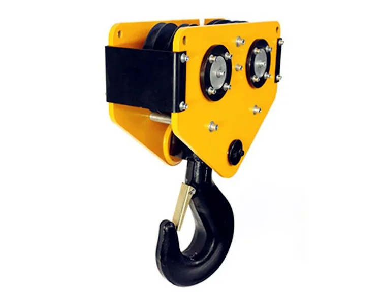 Industrial Gantry Crane Bottom and Hook Blocks with Motor Core Components Essential for Clutch Parts