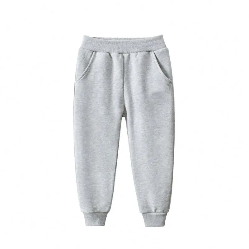 Monetcat  Custom Kids Trousers Breathable Sports Casual Boys Fleece COTTON Long Pants