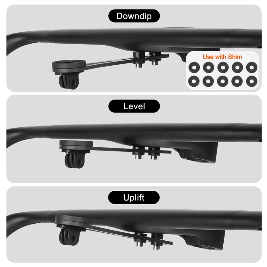 TOSEEK Bicycle Computer Holder Stopwatch Mount Garmin Gopro Bryton Wahoo Bicycle Stand Carbon Gps Bike Support Bike Accessories