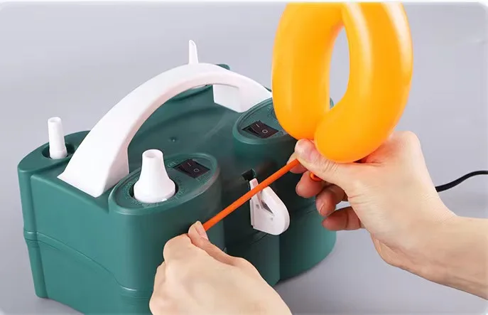 NEW High Performance Portable Electric Balloon Pump Balloon Blowing Tool Inflate