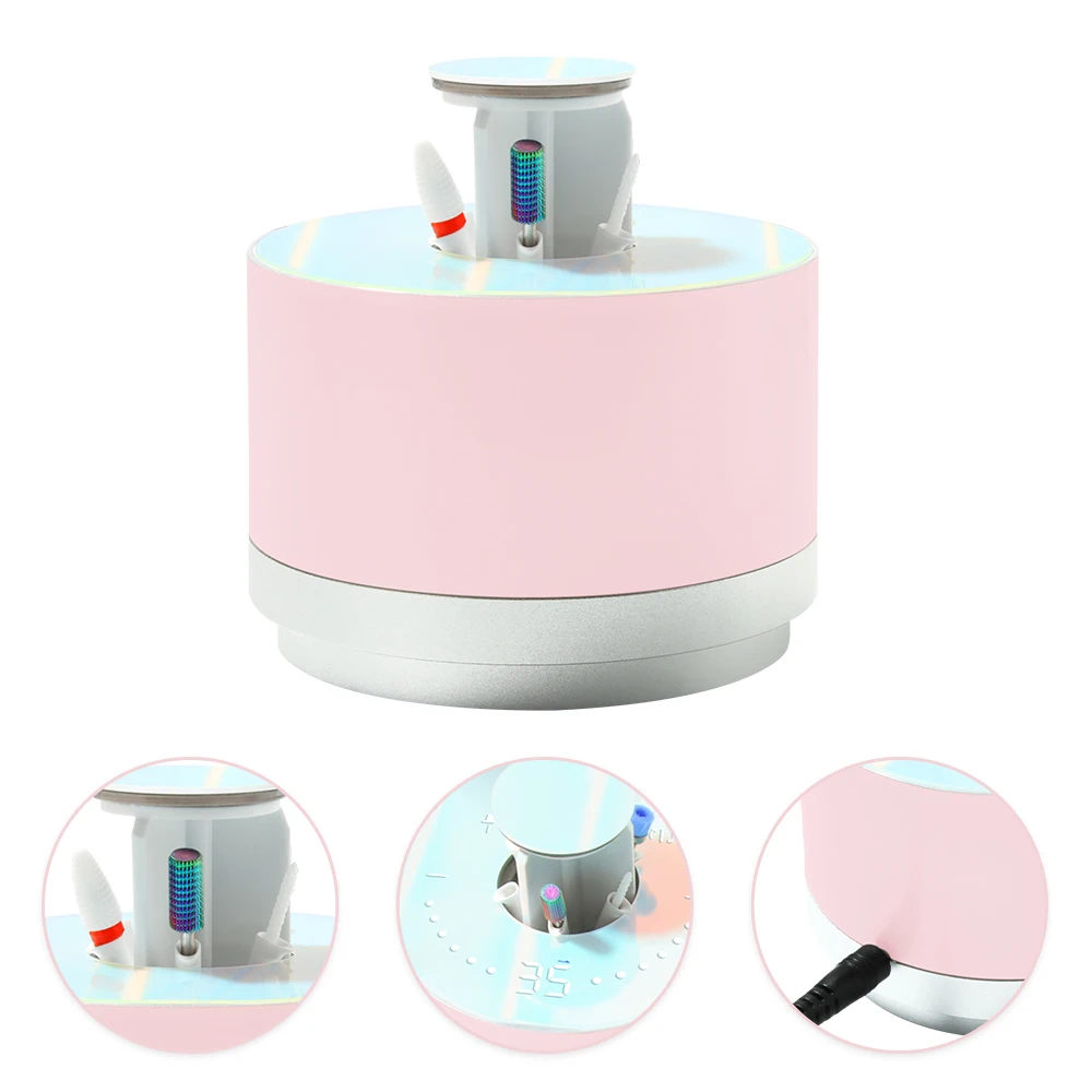 Professional Brushless Led Electric Strong Nail Drill Bits Machine 35000rpm Nail Equipments