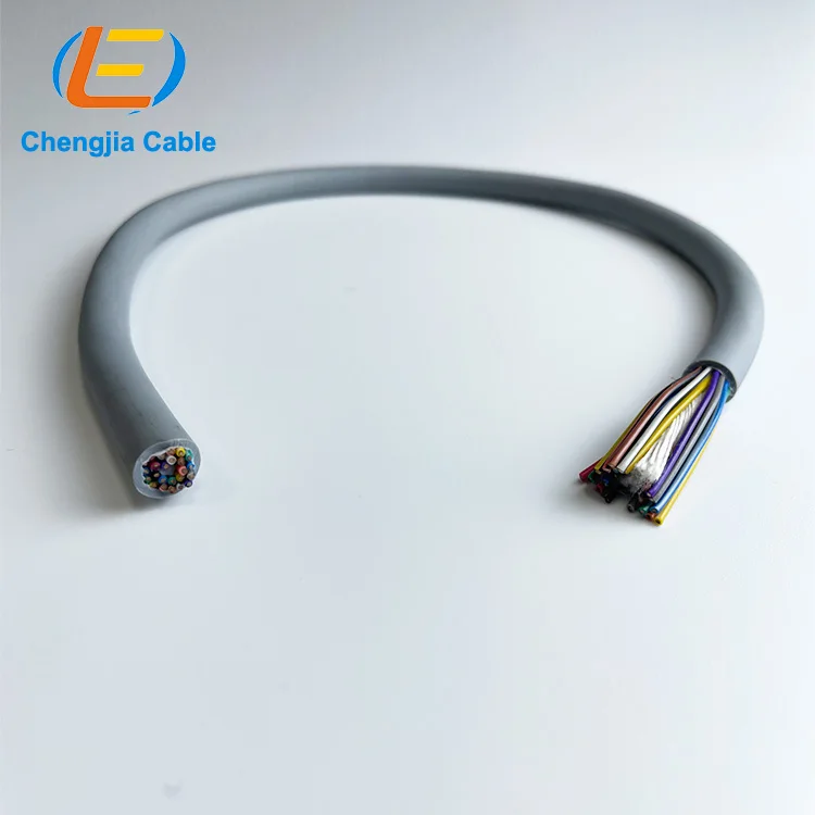 Высокогибкий кабель с сертификацией CE буксирный для роботов силовой line0 25 мм2