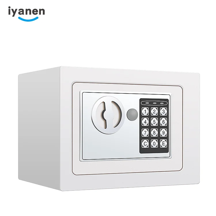 High security cheap price smart intelligent metal material safe box digital hotel electronic safety box safes