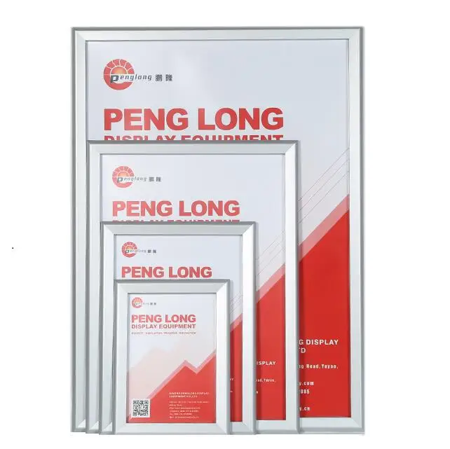 Aluminum Outdoor Advertising Wall Poster Snap Holder Picture Frame B2 50*70