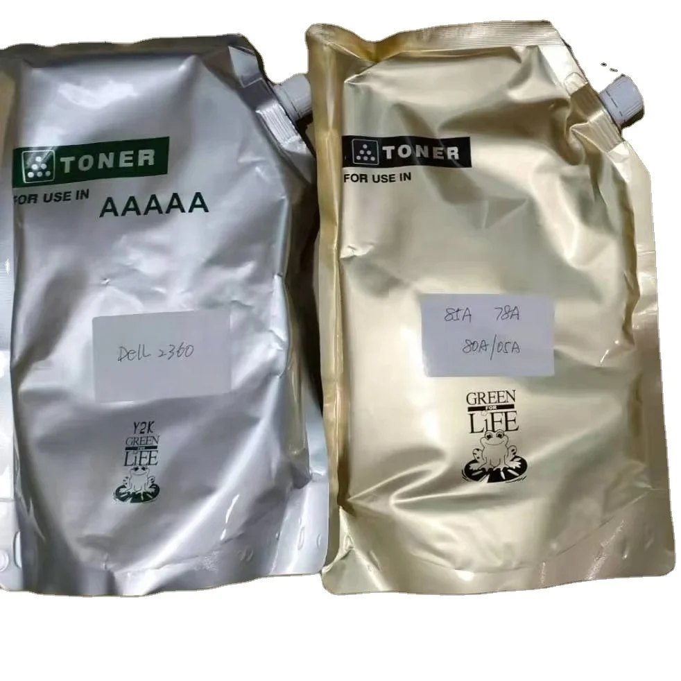 Порошок тонера наполнитель в мешке для принтера HP Canon Samsung Kyocera Epson Brother Lexmark OKI Ricoh Pantum