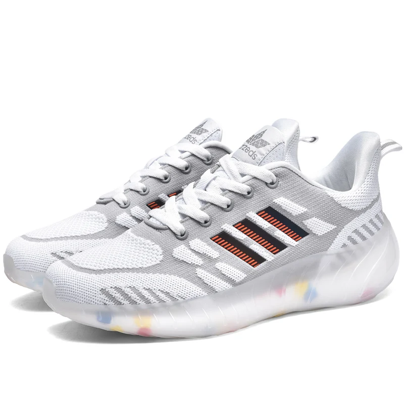 
Fashion New Style Sneakers Casual Men Shoes Flying Weaving Breathable Outdoor Jogging Mesh Soft Sole Lightweight Walking Shoes 