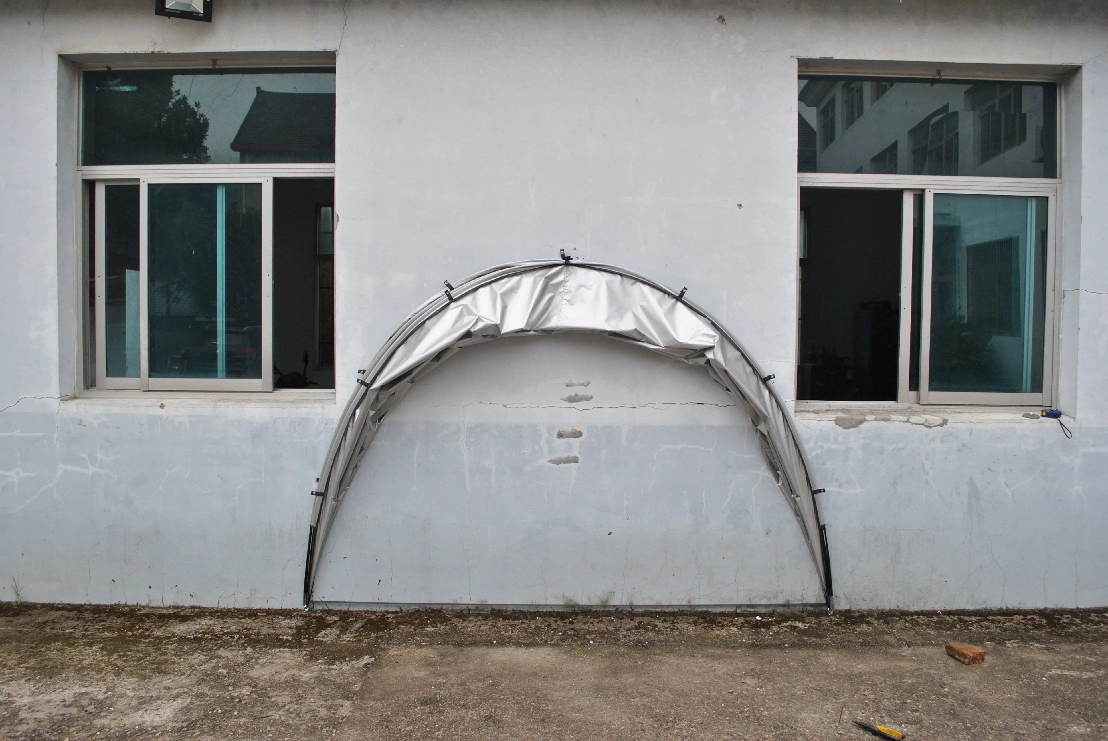 CZX-507 Hanging Motorbike Bike Tent Cover Shed Strong Frame Storage Garage Weatherproof Motorcycle Moped Mobility Scooter tent