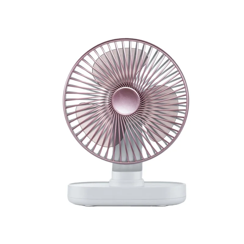 Amazon Hot Sale Desk Fan USB Mini Standing Fan Portable Micro Rechargeable Air Cooling Table Fan