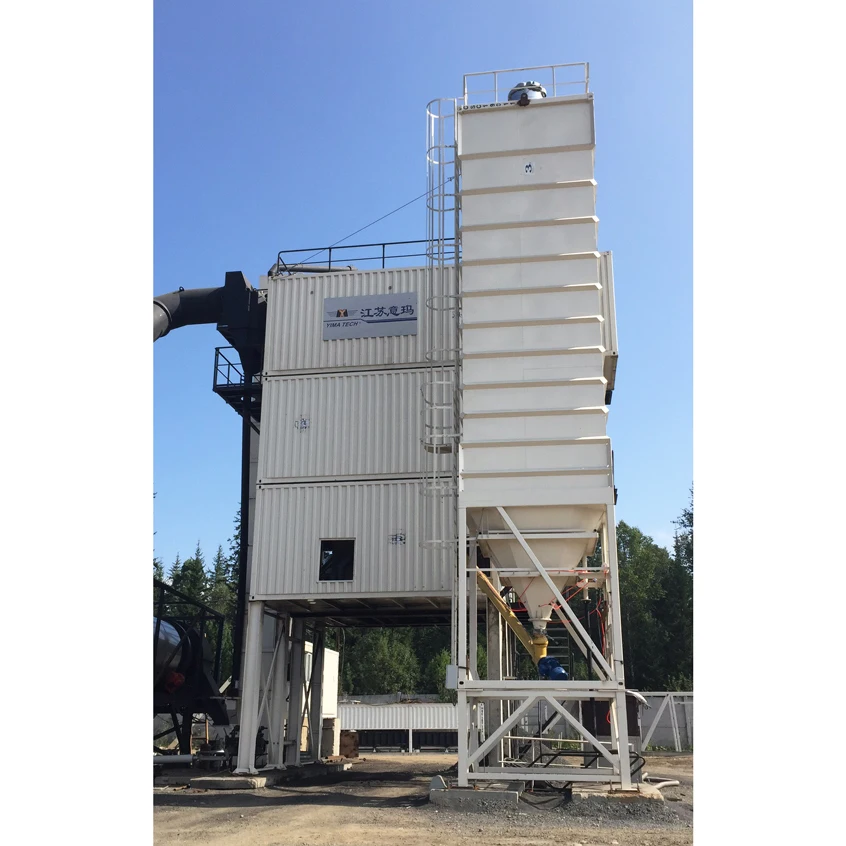 LB1500 Stationary Asphalt Mixing Plant Batch Mixer for