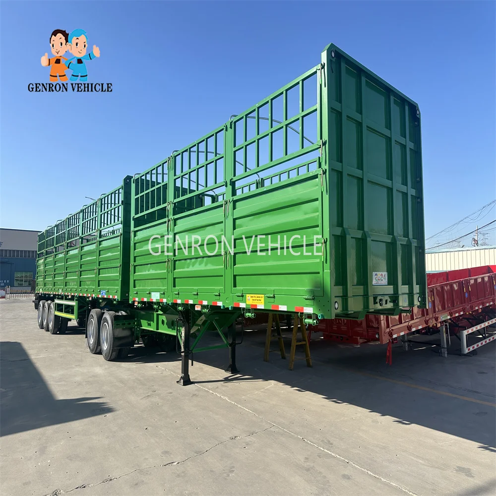 3 Axle Superlink Container Dolly Fence Cargo Trailer 20ft 40ft dolly container Combine Superlink Interlink semi trailer