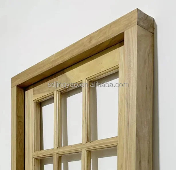 Elm interior Chinese simple entry door home stay flat set door solid wood classical room door customization