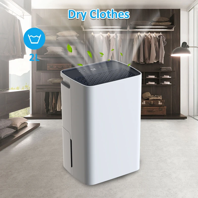 2023 hot sales GREENFLY JJPRO low noise smart WIFI air dehumidifiers 12L CE ROHS portable home dehumidifier