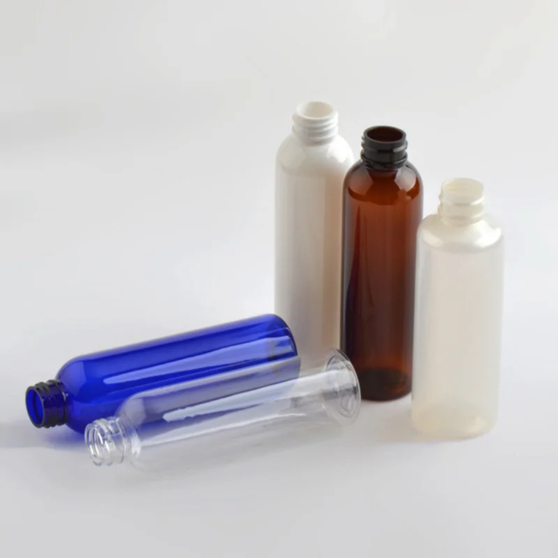 150ml milliliter round shoulder plastic bottle lotion is divided into spray bottle of flat shoulder anodized spray spray