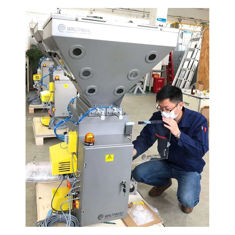 Professional Automatic Polymer Gravimetric Plastic Raw Material Mixing Dosing Unit