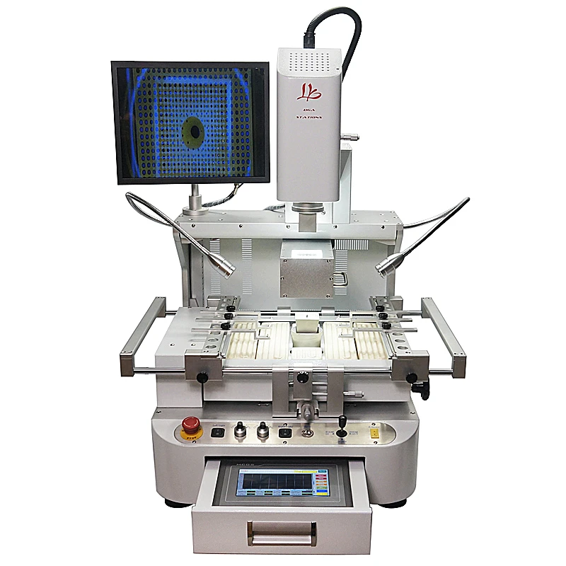 220V LY-R890A Automatic align BGA rework station with CCD alignment system and HD touch screen for Iphone repair