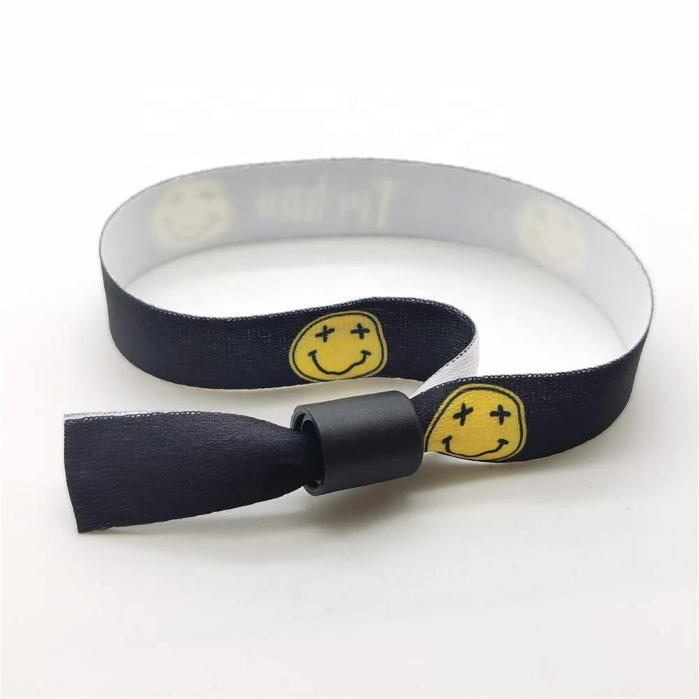 Slide lock Wristband custom plastic Bead for Wristbands&bracelets