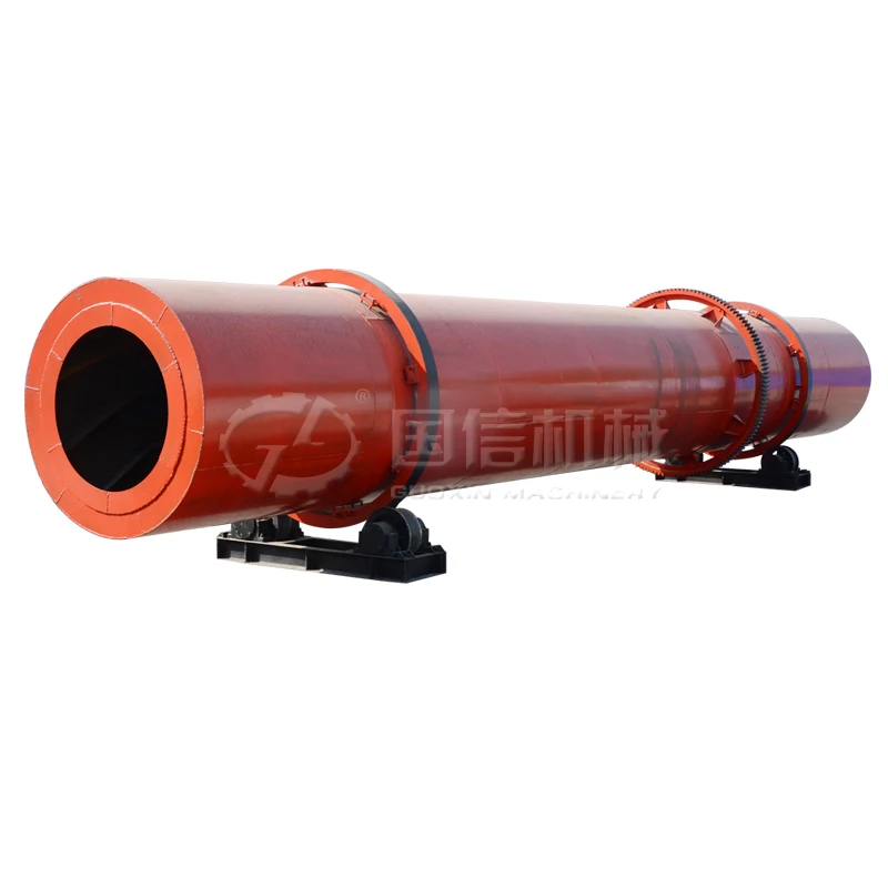 
Single-cylinder rotary dryer machine for paddy rice or hemp 