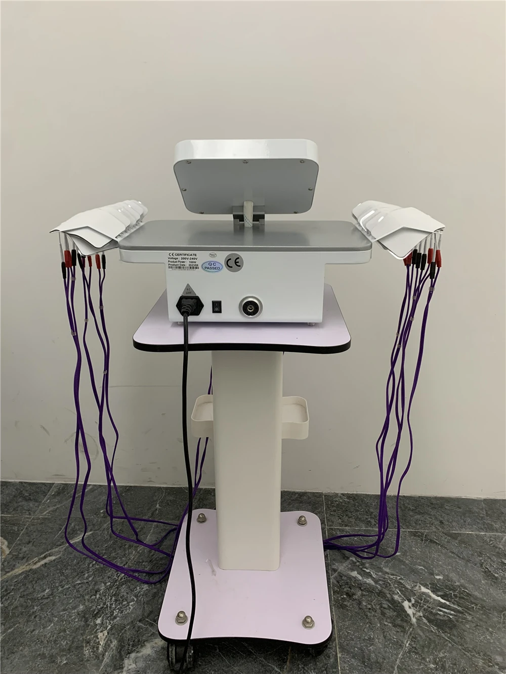 EMS electrostimulation microcurrent eecp heart therapy machine