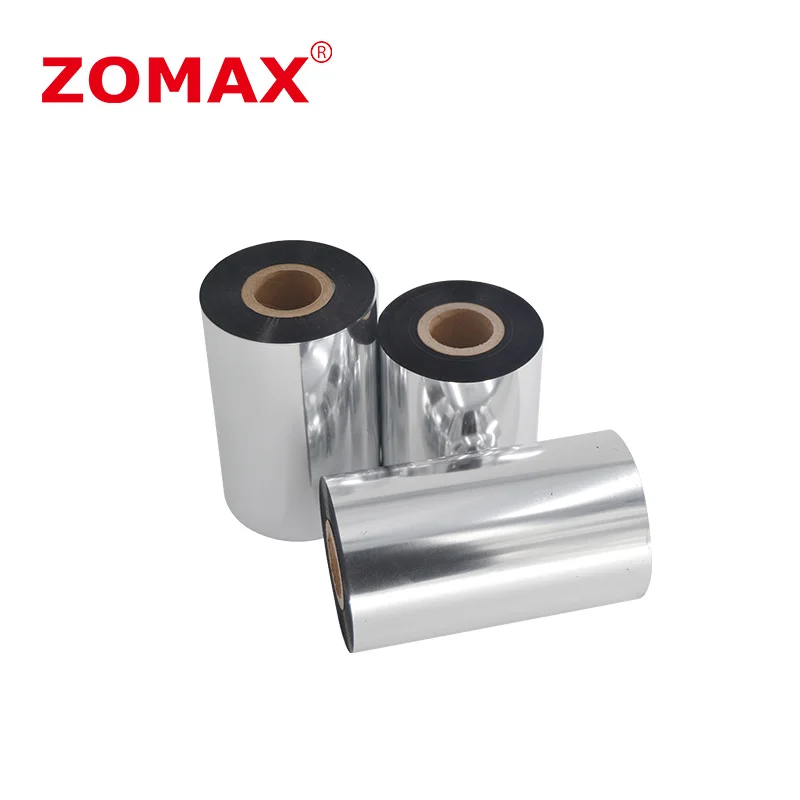 High Quality Factory 100*300 Customization Thermal Transfer Ink Ribbon Zebra Wax Resin Printer Ribbon