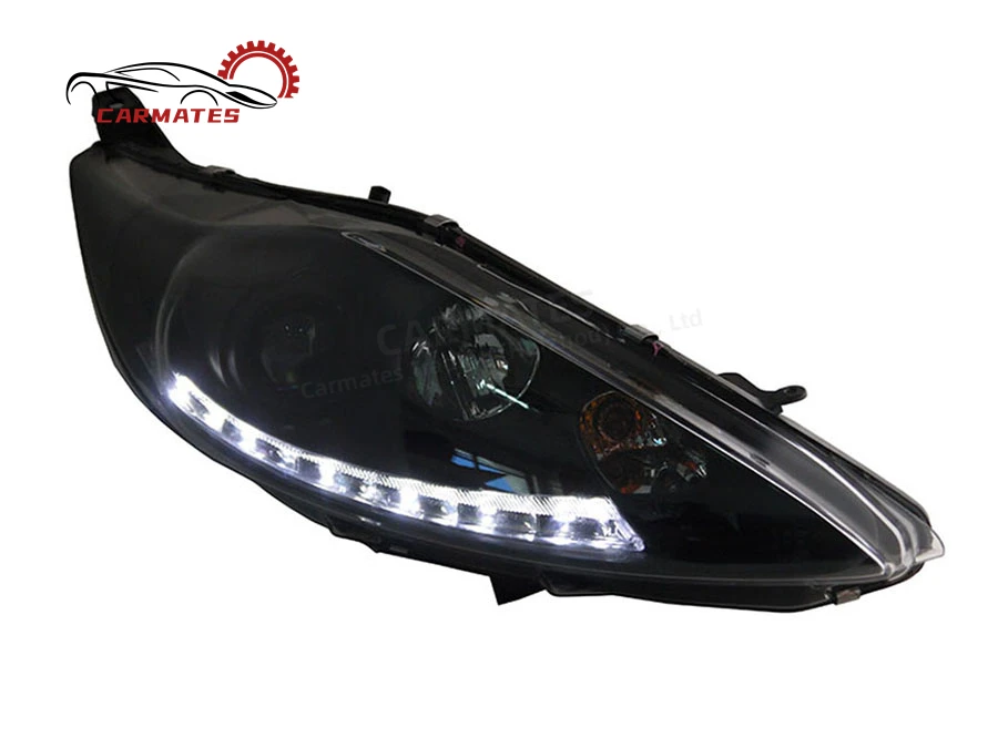 CARMATES Hot Selling Headlight Assembly LED DRL Front Lamps Turn Signal Head Light For Ford Fiesta 2008 2009 2010 2011 2012