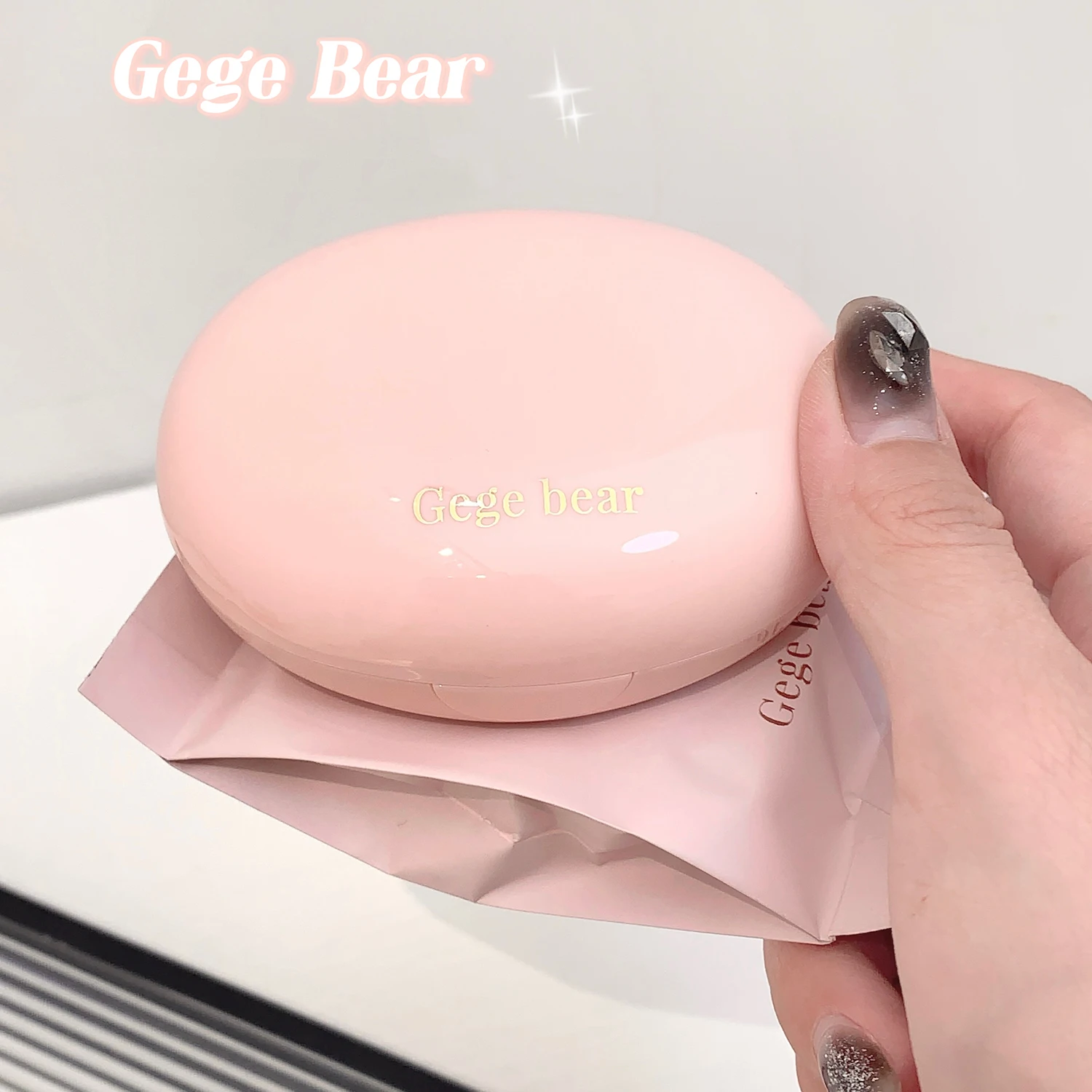 Creamy Skin Light Luxury Air Cushion (with Refill) GEGE BEAR  Large Capacity Doll Makeup Matte Effect Air Cushion