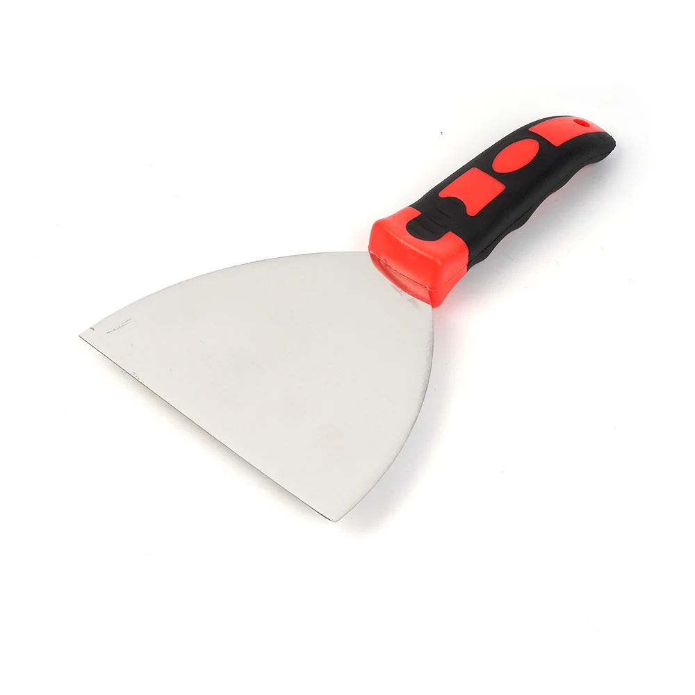 Pancake Turner with Wide Blade & Plastic Handle Stainless Steel Steak Spatula Oversize Blade Turner
