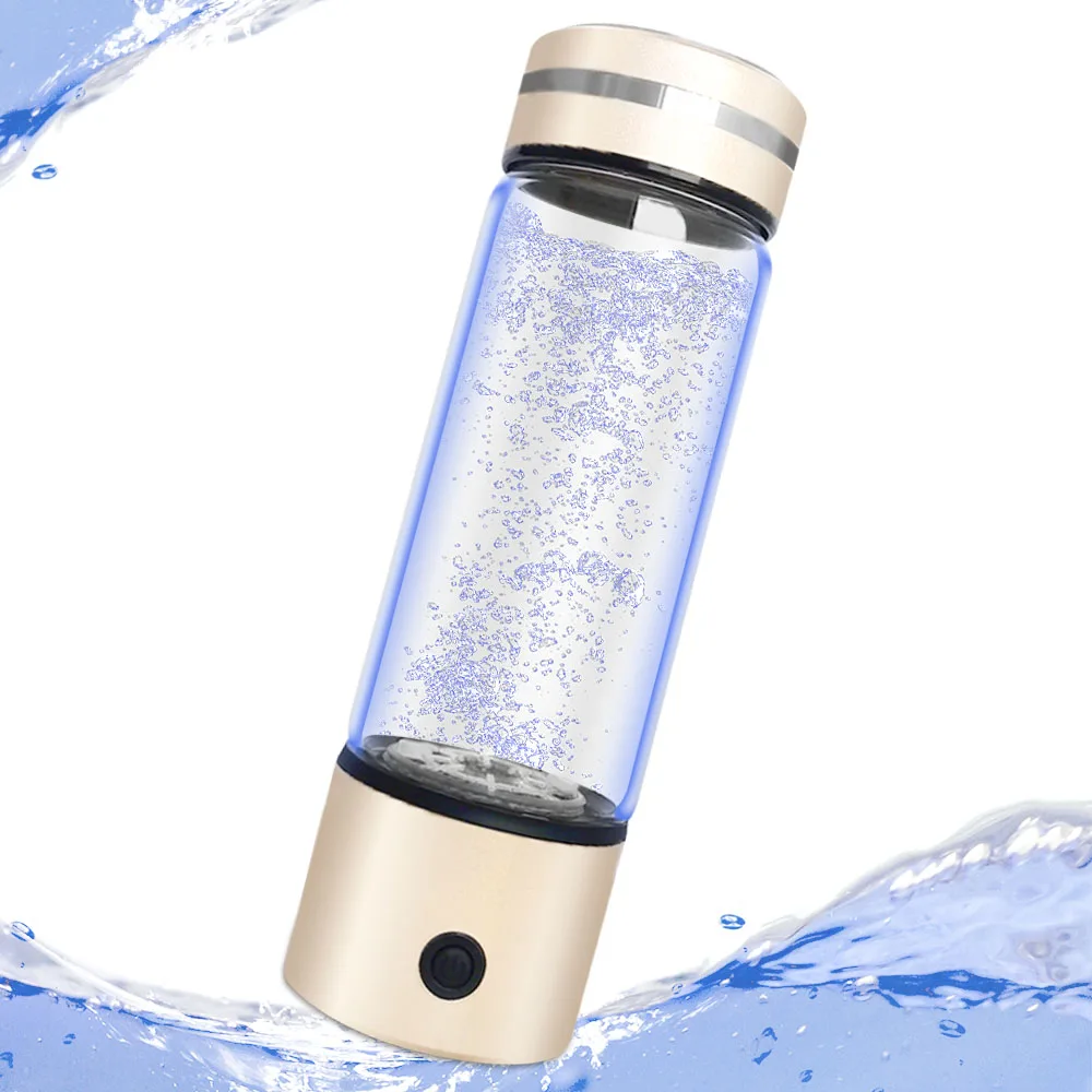 Portable Hydrogen Water Generator Water Bottle 330ML Fast Electrolysis High H2 Concentration Hydrogen Water Bottle Spe Pem
