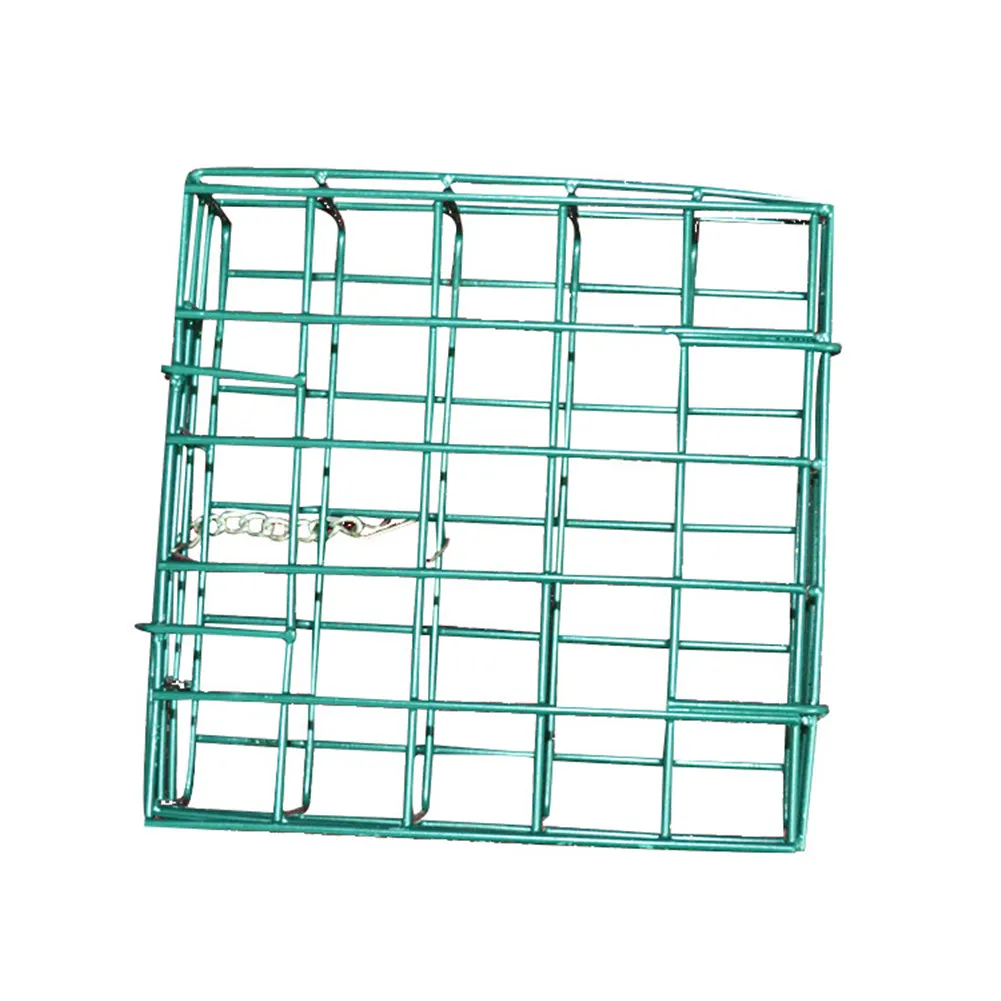 
Birdcage Feed Green Square Bread Block Bird Feeder Outdoor Bird Food Device Suet Feeder 