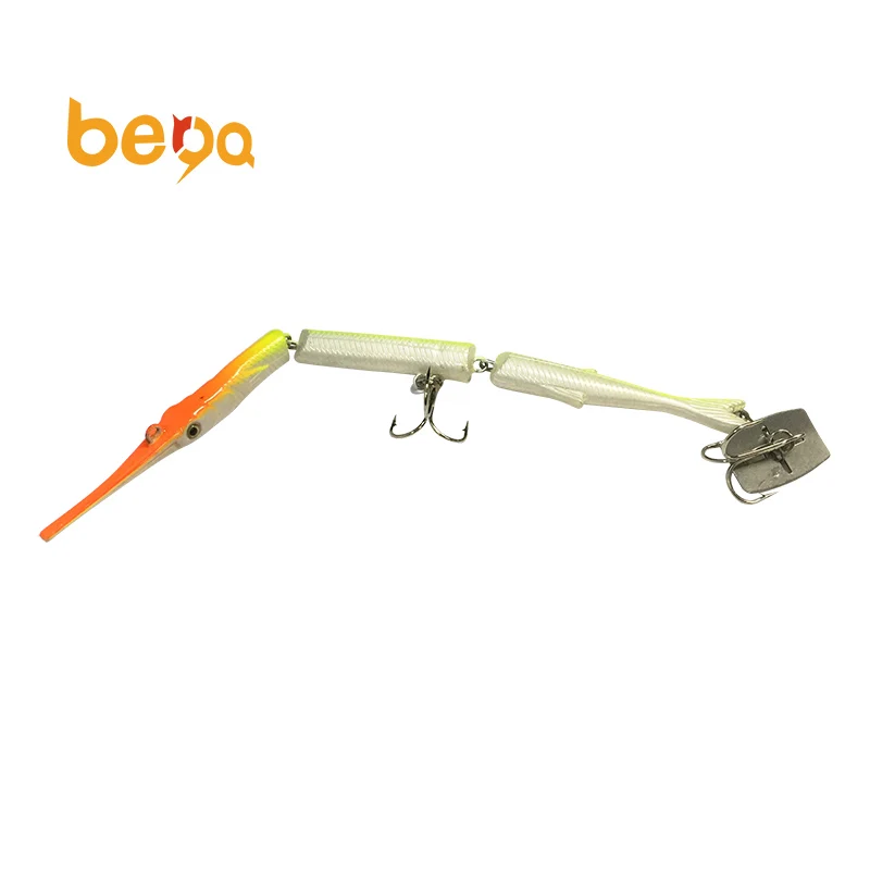 High Quality 16.5cm 8.0g Bionic Bait Fishing Lures False Hard Minnow Stainless Steel ABS Material Lake Stream Trout Cheep Price