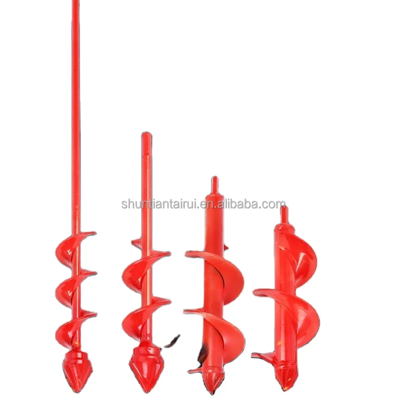 
Ground Drill machine Spiral earth auger bit Planting Earth Auger Digging Spiral auger Bit 