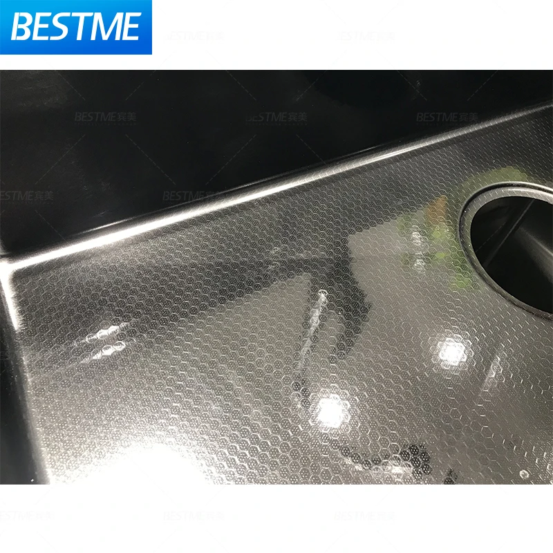 Wash Basin Big Single Bowl Sink kitchen SS 201/304 Gun Metal OptionStainless Steel sinkal Accessories Nano Black Kitchen Sink