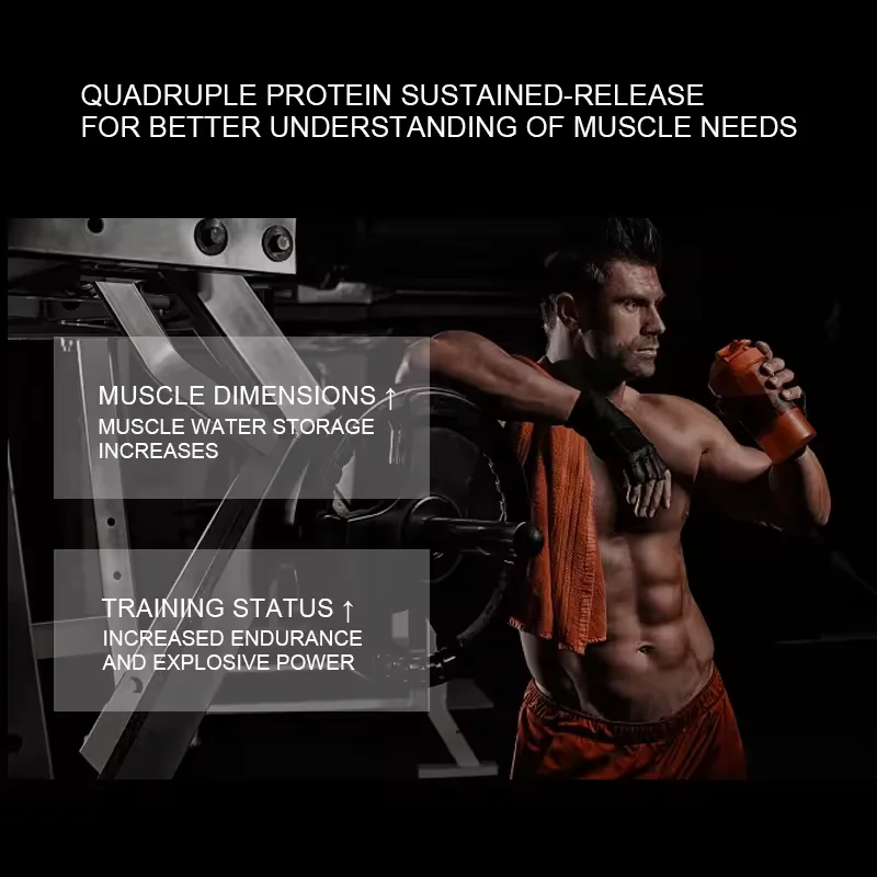 Oem Production and Custom logo Muscle Protein Supplement Nutritional Protein High Content Immunity Whey Protein Powder