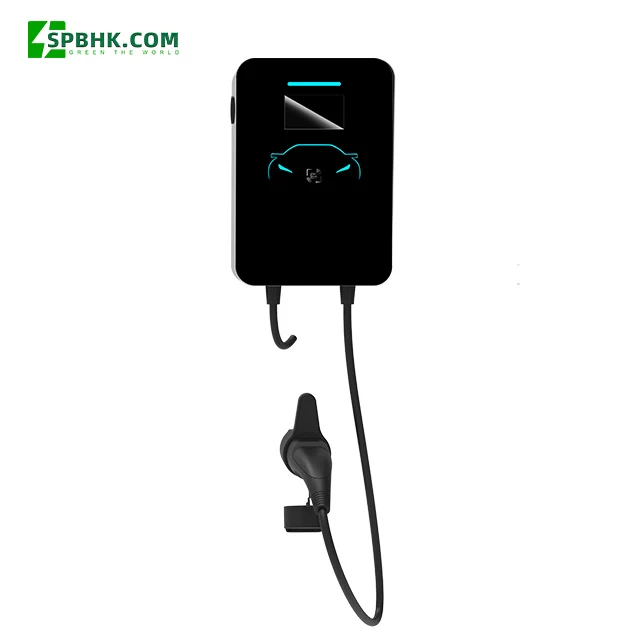 High Performance Electric Vehicle Charging Pile 7KW Fast Wallbox Charging Station Smart AC Public EV Charger with OCPP