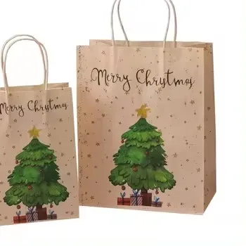 Eco Compostable Stand Up pouch Craft Brown Bag Custom Logo Biodegradable kraft Ziplock Food Packaging Paper Bags with Window