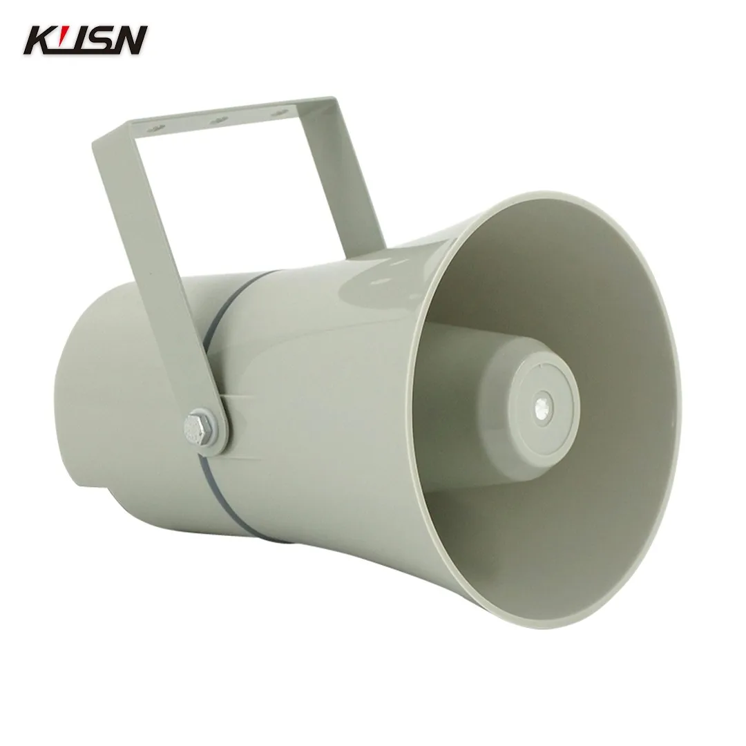 30W 8 Ohm Tweeter Horn Speaker Outdoor Pa System Driver Unit  Siren Horn Speakers Aluminum Outdoor Horn IP6 Waterproof