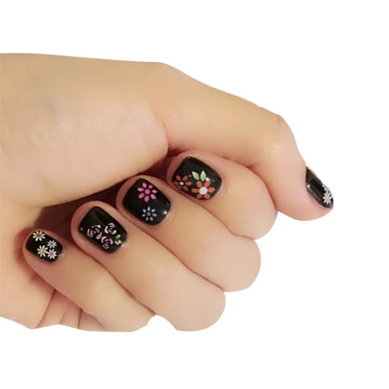 10 pcs Professional 3D Nail Sticker Nail Decoration Custom Designers Nail Art Stickers