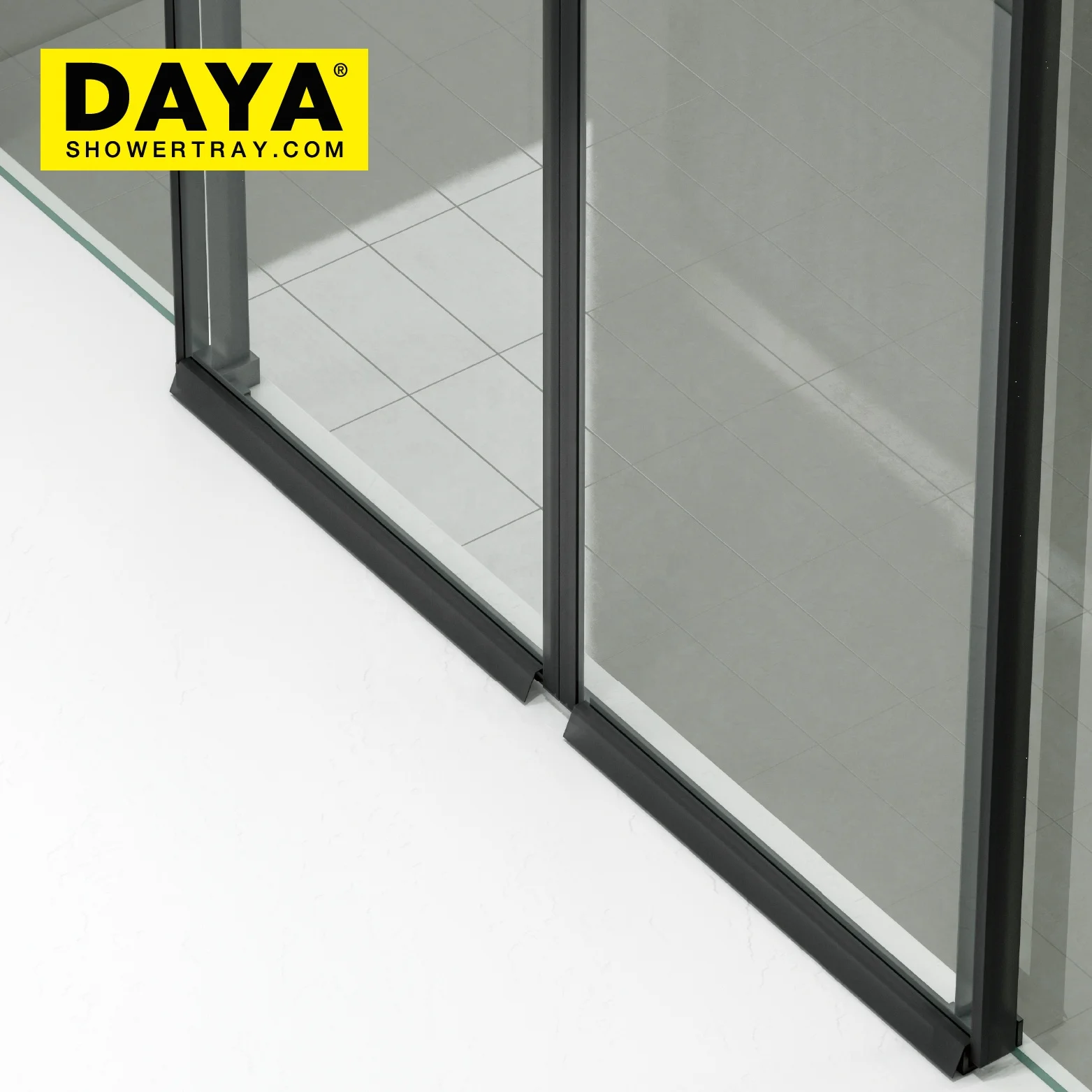 90x90cm Modern glass shower enclosure electroplate corner bathroom shower box circular shower enclosure