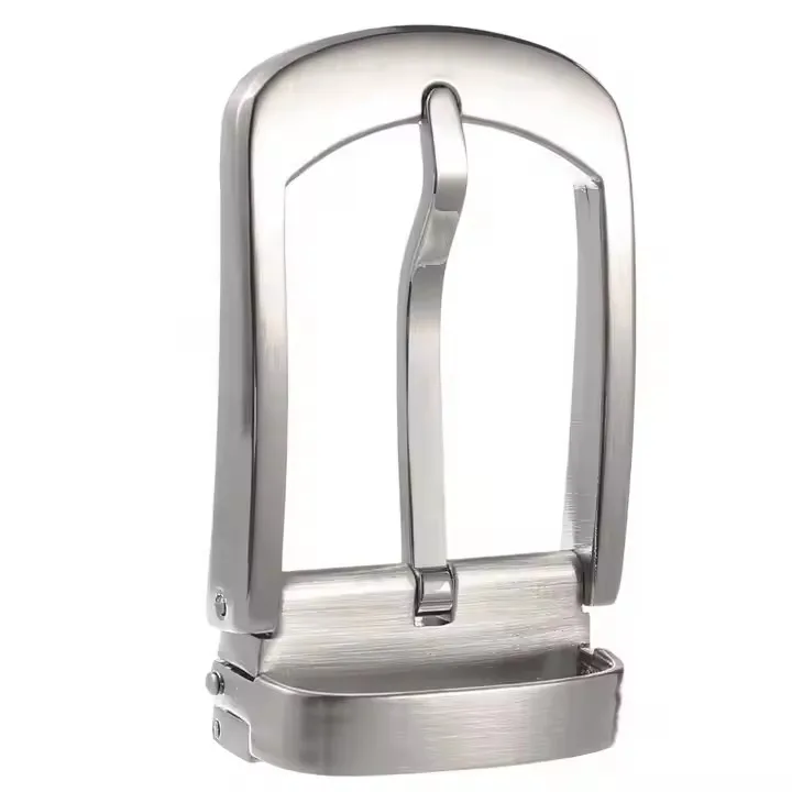 Fashion High Quality Gold Men Belt Copper Pin Buckle Prong Solid Brass Buckle For Belts