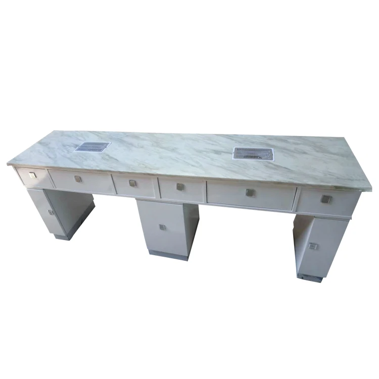 hot sell marble top salon nail manicure table