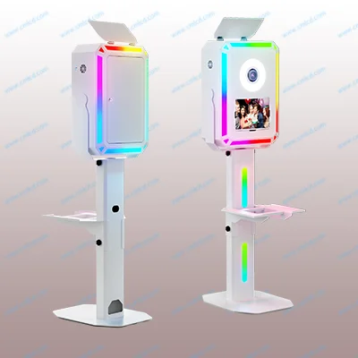 Chimee Camera photobooth dslr iPad photo booth Surface Pro wedding photo booth for sale selfie kiosk with flashlight