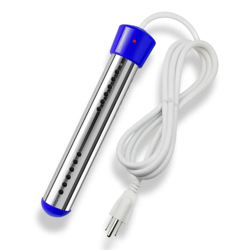 
Тип розетки-США 110 В 1500 Вт погружной ковшовый нагреватель с термостатом и автоматическим отключением, водонагреватель с защитой из нержавеющей стали 