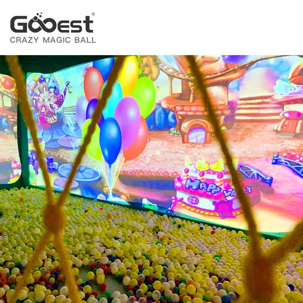 Indoor Softplay Playgroundinteractive Wall Games Ball Pool