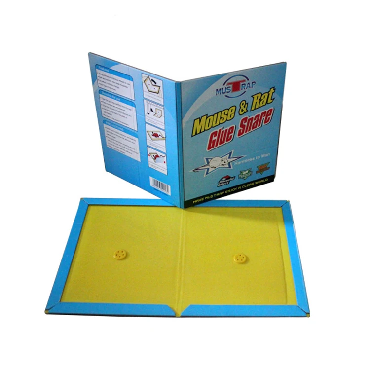 factory wholesale mouse trap paper sticky glue board pest trap sticker rodent repellant control glue mouse traps