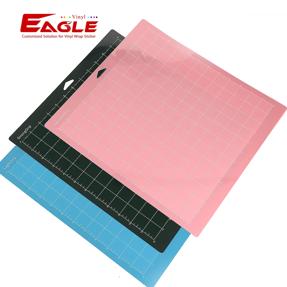 Eagle Standard Grip Cutting Mat For Cricut Explore Maker Standard Adhesive Sticky Pink Cutting Mats
