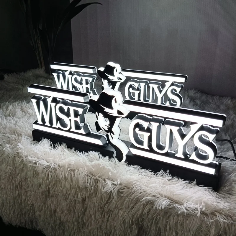 Kexian Custom Led Table Top Standing Sign LED Channel Letter Countertop Business Logo Indoor Shop Name Display Desk Top LED Sign