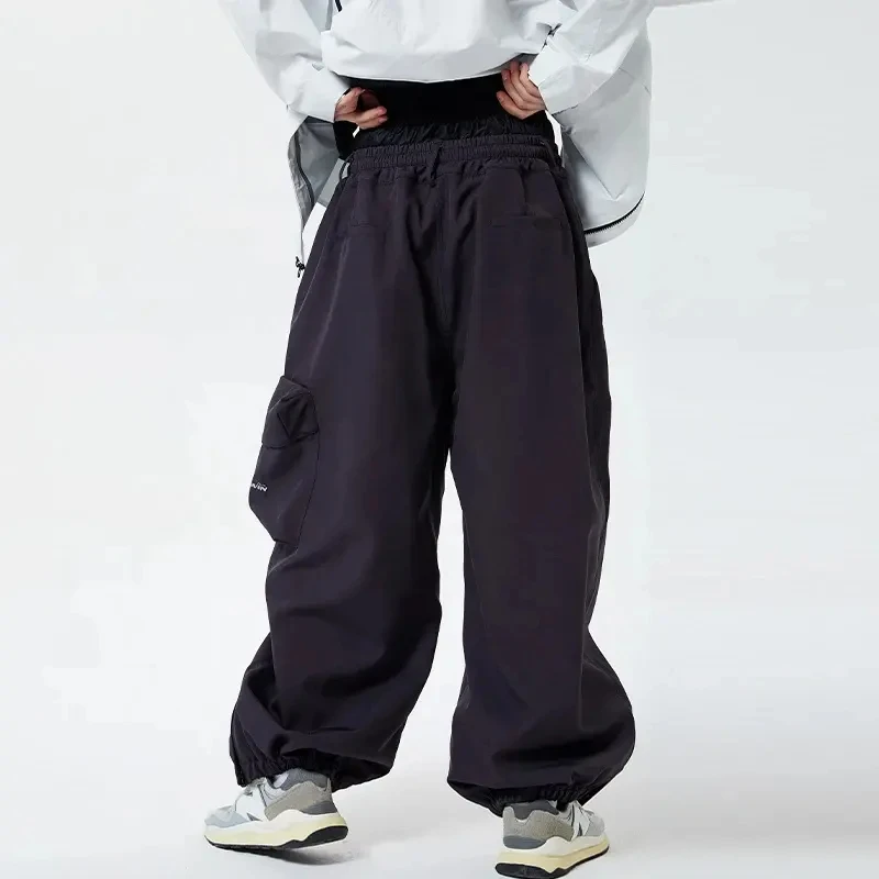 Мешковатые штаны для сноуборда зимние теплые уличные лыжные костюмы унисекс взрослых непромокаемые