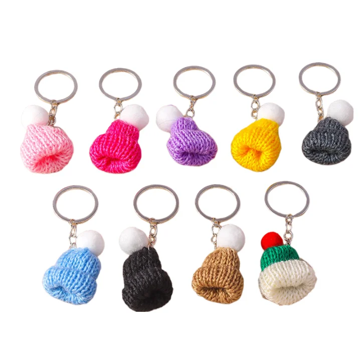 BSBH Милая вязаная шапка подарок брелок на заказ тканая шляпа плюшевый игрушки