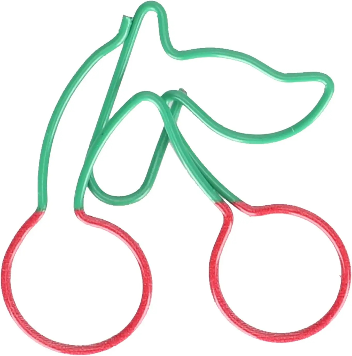 The Fruit Types of Paper Clip,Decorative Cherry Shaped Paper Clips for Office School