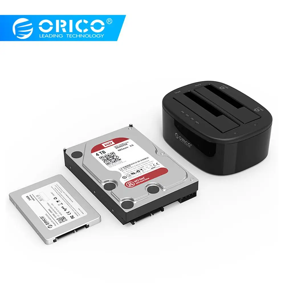 
ORICO 2.5 / 3.5 inch 2 Bay USB3.0 Hard Drive Dock 