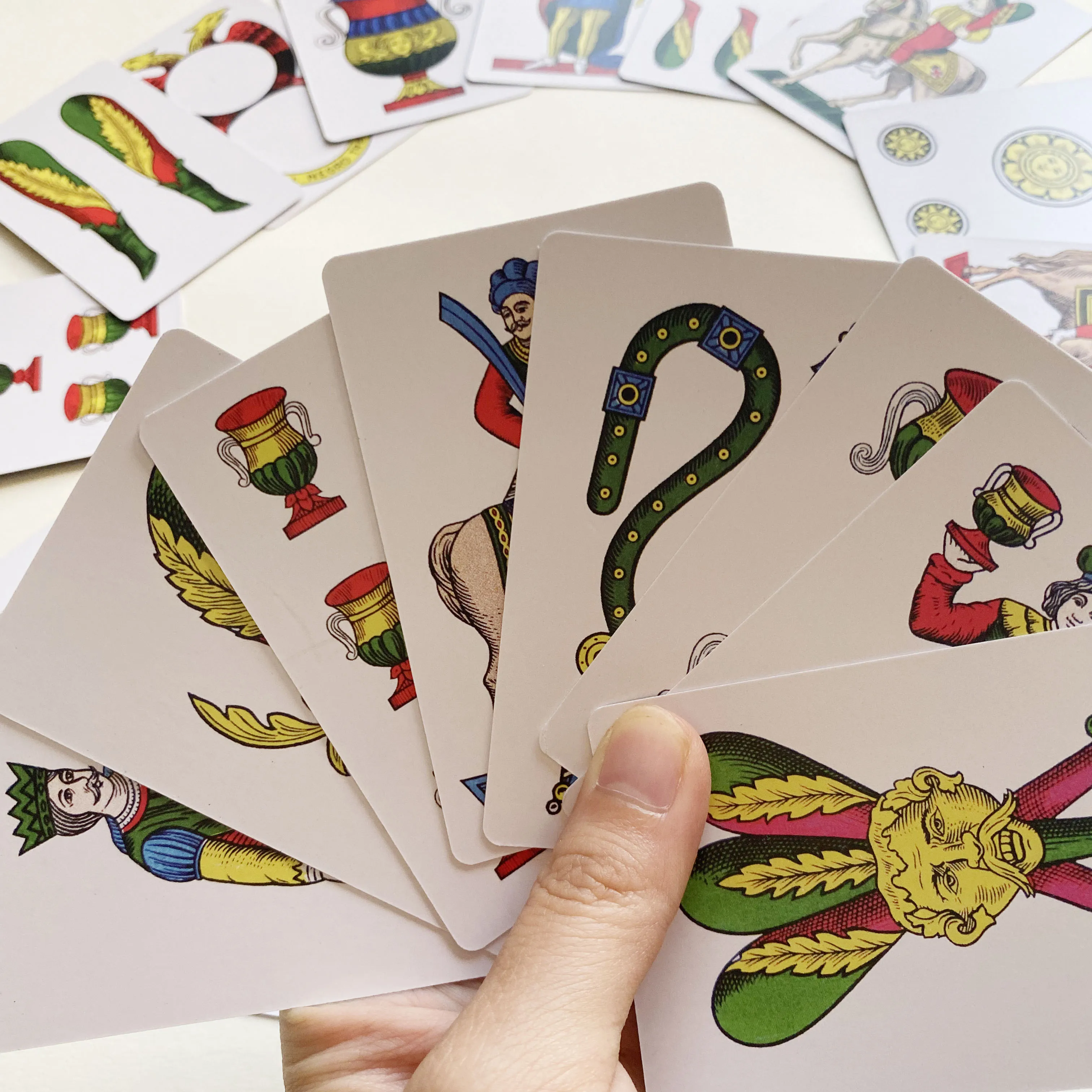 Spain Cartas de poquer Poker Cards High Quality PVC and  Paper Playing Cards